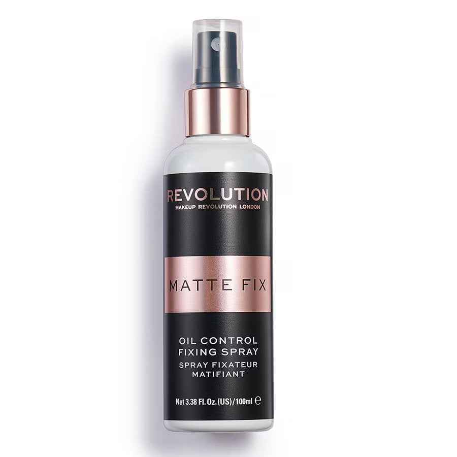 Makeup Revolution Oil Control Mattifying – Makeup Fixer Spray for Women, 100 ml
