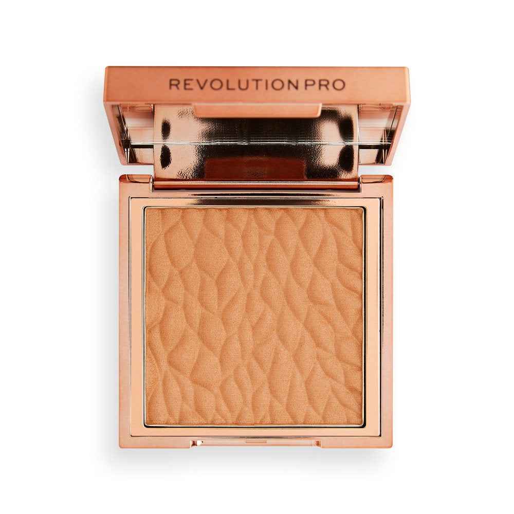 Makeup Revolution Pro Sculpting Illuminating – Bronzer Compact Powder for Women, Balao, 8 g