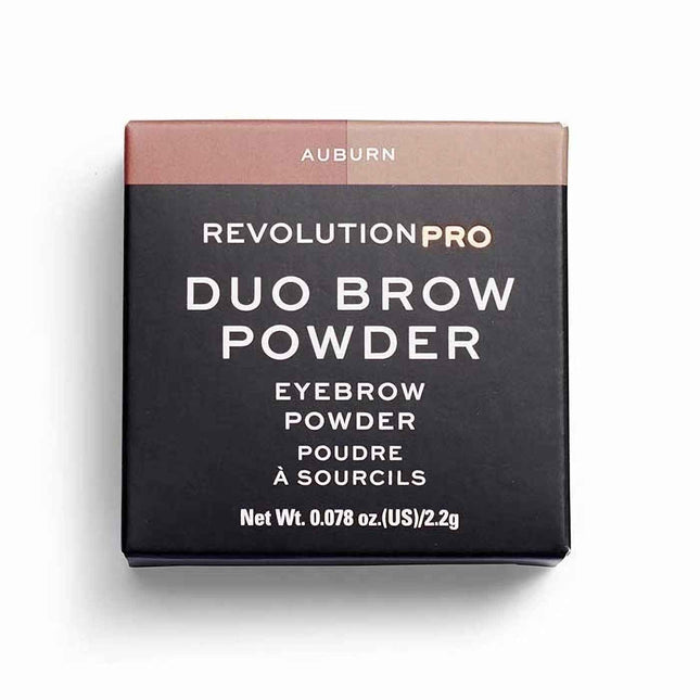 Makeup Revolution REVOLUTION PRO Vegan – Eyebrow Powder for Women, Auburn, 2.2 g