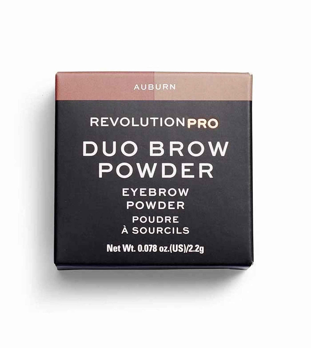 Makeup Revolution REVOLUTION PRO Vegan – Eyebrow Powder for Women, Auburn, 2.2 g