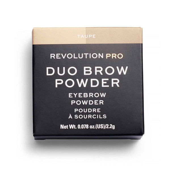 Makeup Revolution REVOLUTION PRO Vegan – Eyebrow Powder for Women, Taupe, 2.2 g