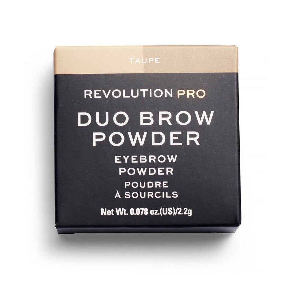 Makeup Revolution REVOLUTION PRO Vegan – Eyebrow Powder for Women, Taupe, 2.2 g