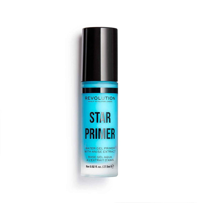 Makeup Revolution Star – Water-Gel Primer for Women, 27.5 ml