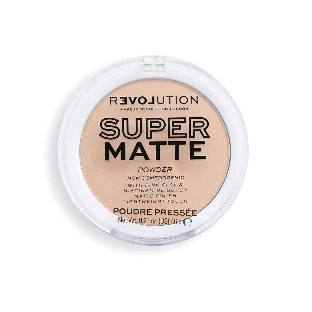 Makeup Revolution Super Matte – Powder Concealer for Women, Vanilla, 6 g