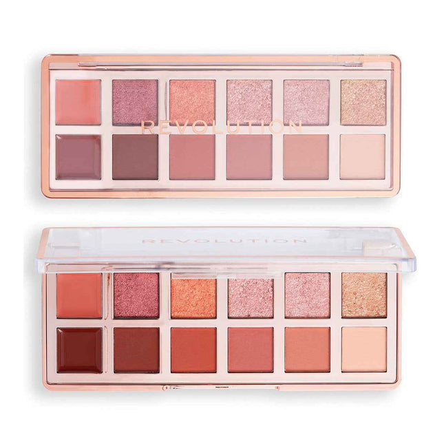 Makeup Revolution The True Icon – Eyeshadow Palette for Women, 12 Shades, 8 g