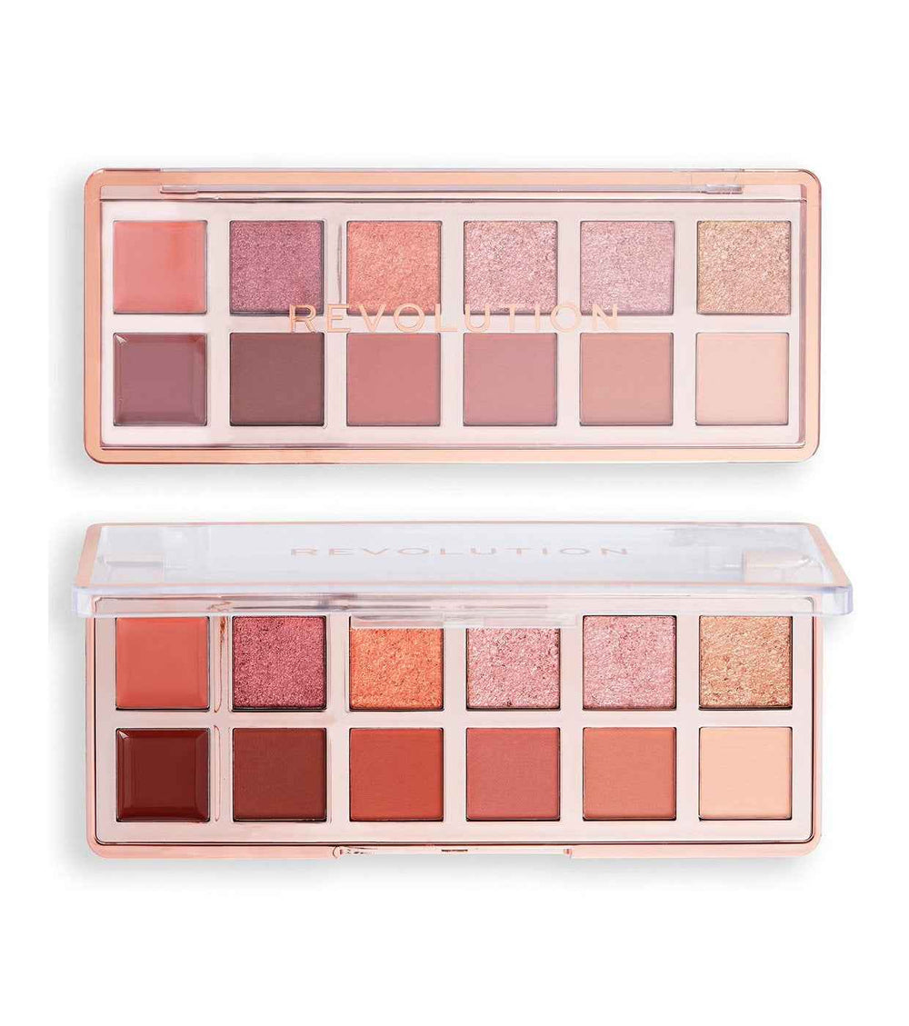 Makeup Revolution The True Icon – Eyeshadow Palette for Women, 12 Shades, 8 g