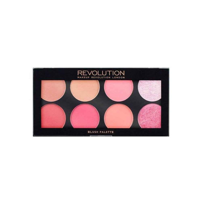 Makeup Revolution Ultra – Blush Palette for Women, Sugar And Spice, 13 g