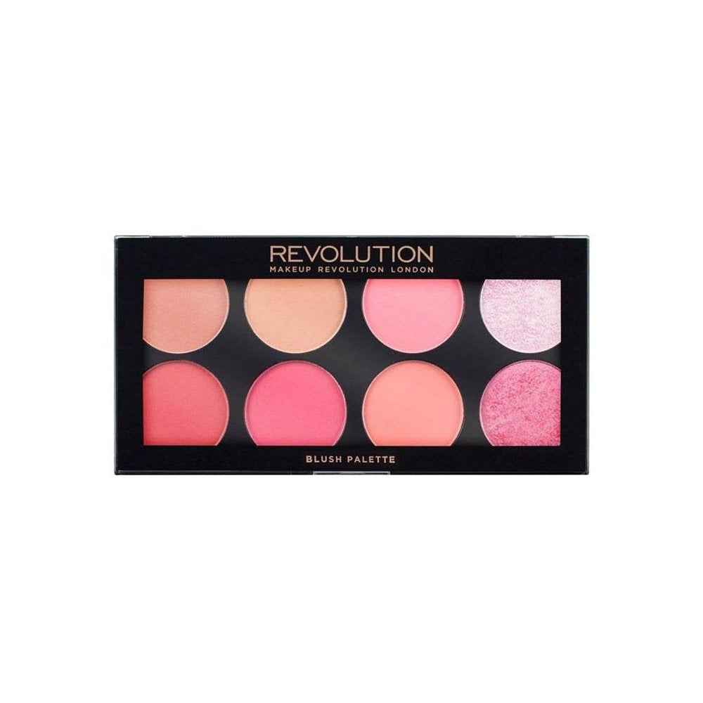 Makeup Revolution Ultra – Blush Palette for Women, Sugar And Spice, 13 g