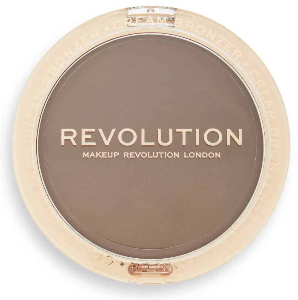 Makeup Revolution Ultra Cream Cocoa Bronzing – Bronzer Compact Powder for Women, Medium, 6.7 g