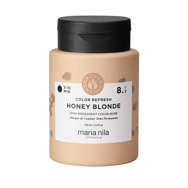 Maria Nila Colour Refresh – Hair Colouring Cream Mask for Women, For Color Refreshing, 8.3 Honey Blonde, 100 ml