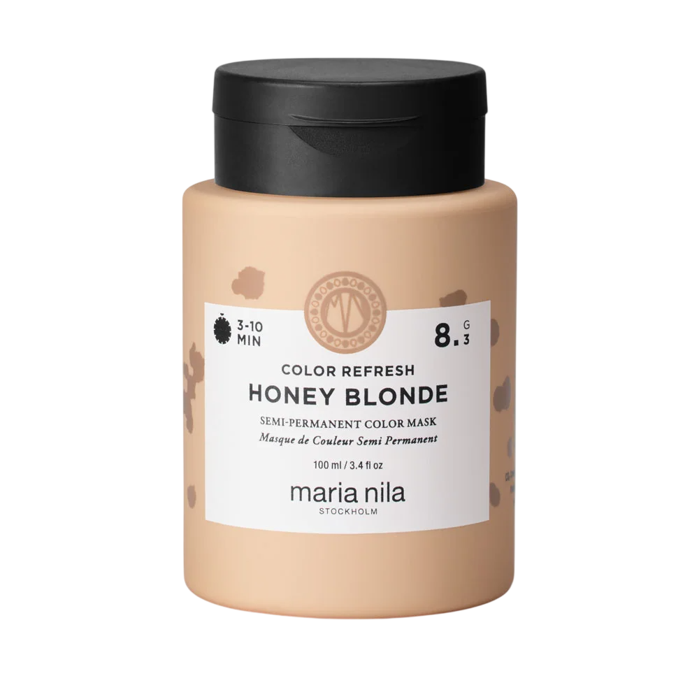 Maria Nila Colour Refresh – Hair Colouring Cream Mask for Women, For Color Refreshing, 8.3 Honey Blonde, 100 ml