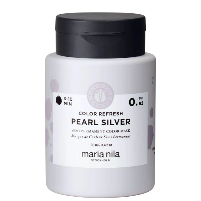 Maria Nila Colour Refresh – Hair Colouring Cream Mask for Women, For Color Refreshing, 0.92 Pearl Silver, 100 ml