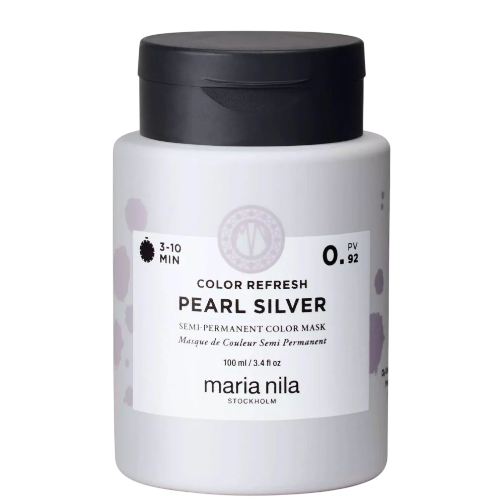 Maria Nila Colour Refresh – Hair Colouring Cream Mask for Women, For Color Refreshing, 0.92 Pearl Silver, 100 ml