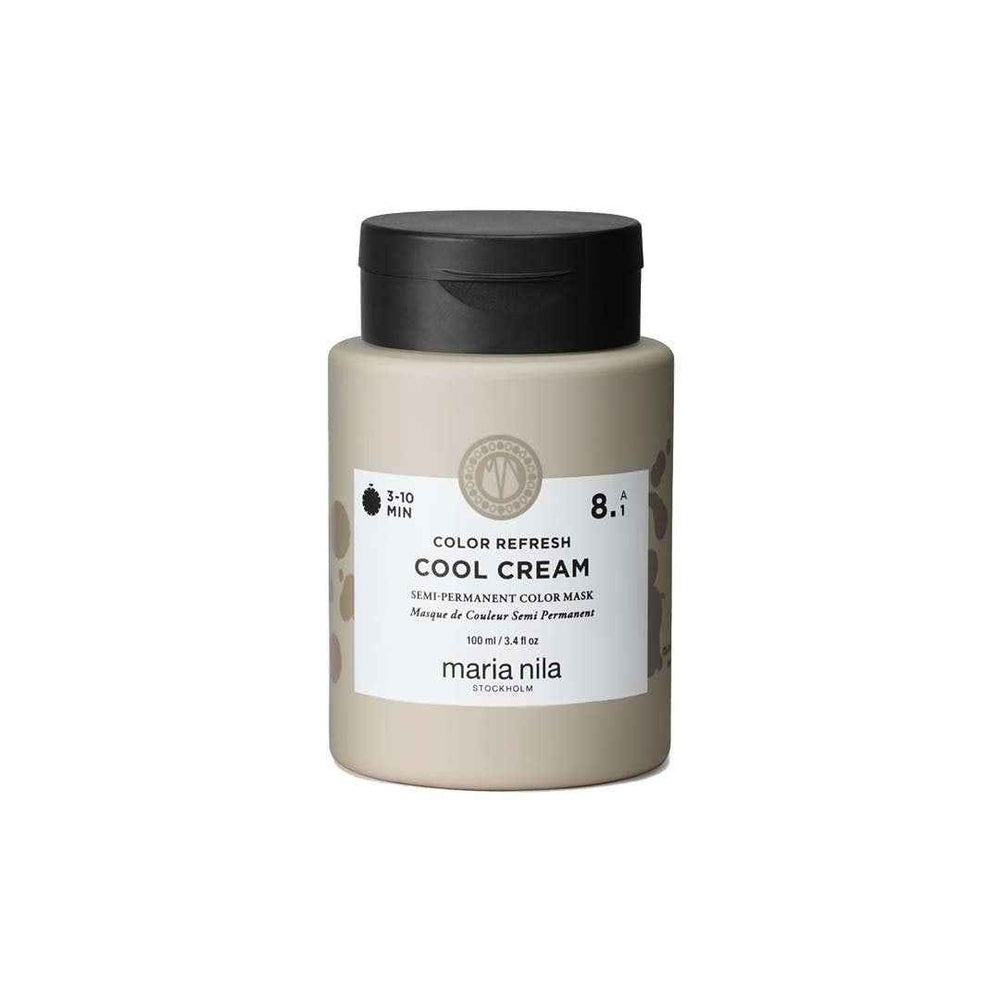 Maria Nila Colour Refresh – Hair Colouring Cream Mask for Women, Colour, 8.1 Cool Cream, 100 ml