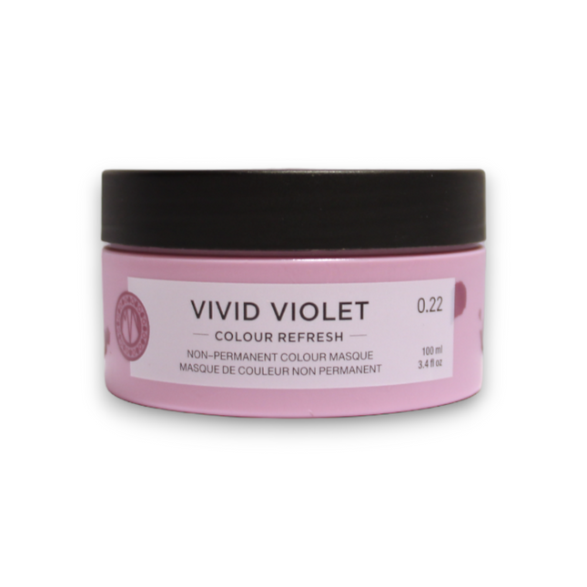 Maria Nila Colour Refresh Vegan – Hair Colouring Cream Mask for Women, For Color Refreshing, 0.22 Vivid Violet, 100 ml