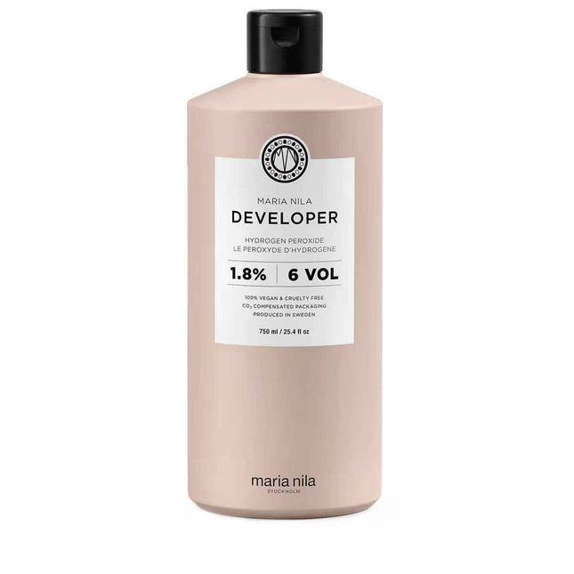Maria Nila Developer – Hair Oxidant Lotion for Women, 1.8%, 6 vol, 750 ml