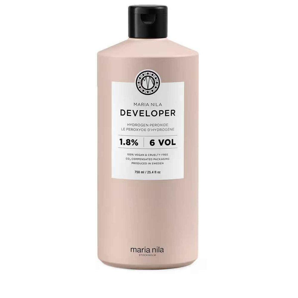 Maria Nila Developer – Hair Oxidant Lotion for Women, 1.8%, 6 vol, 750 ml
