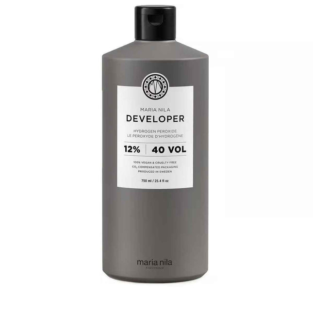 Maria Nila Developer – Hair Oxidant Lotion for Women, 12%, 40 vol, 750 ml