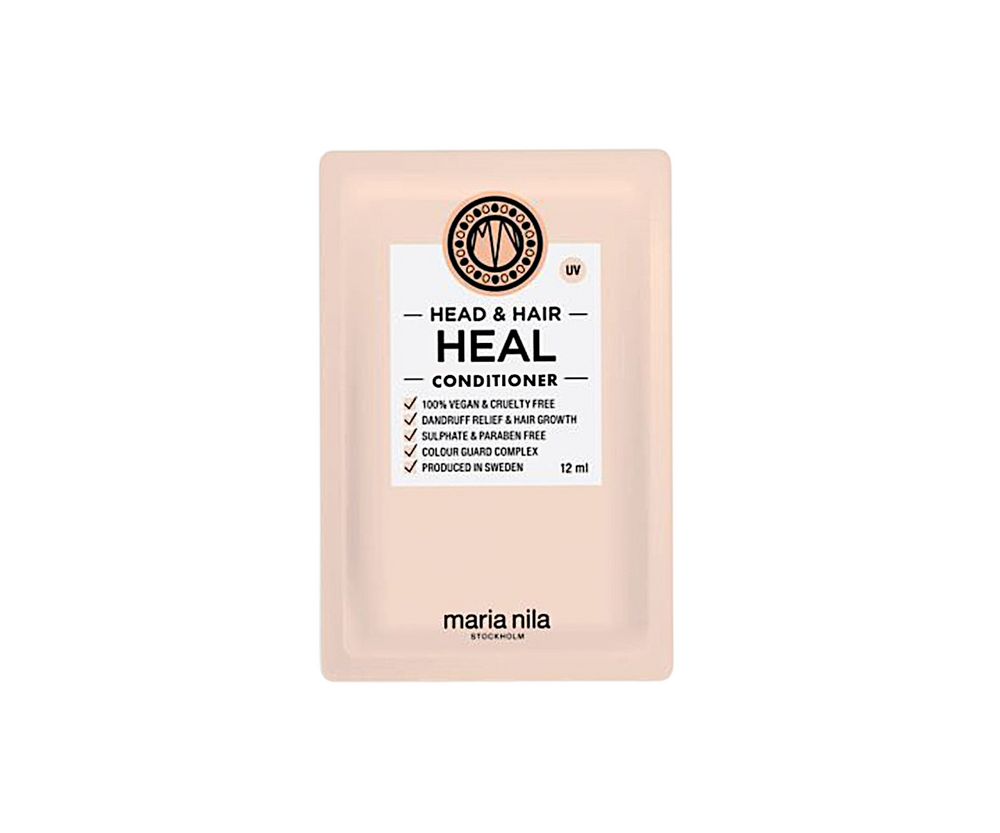 Maria Nila Head & Hair Heal – Hair Treatment Conditioner Unisex, Anti-Dandruff, 12 ml