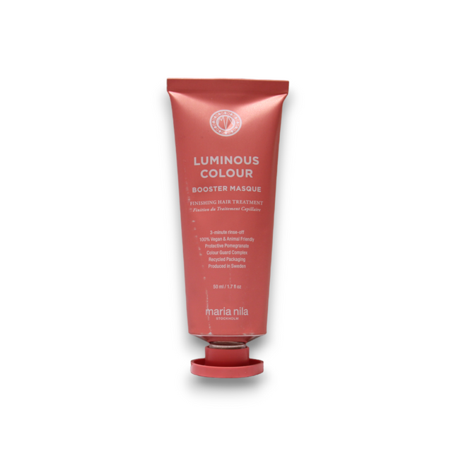 Maria Nila Luminous Colour Pomegranate Extract – Hair Treatment Cream Mask for Women, For Nourishing, 50 ml