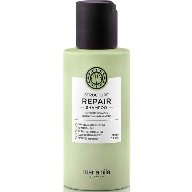 Maria Nila Structure Repair – Hair Shampoo for Women, For Repairing, 100 ml