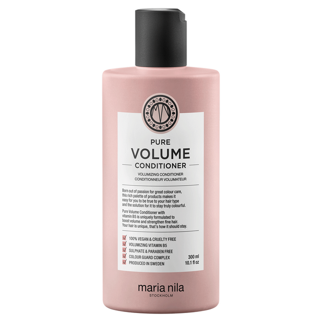 Maria Nila Pure Volume Paraben-Free – Hair Conditioner Unisex, For Volume, 300 ml