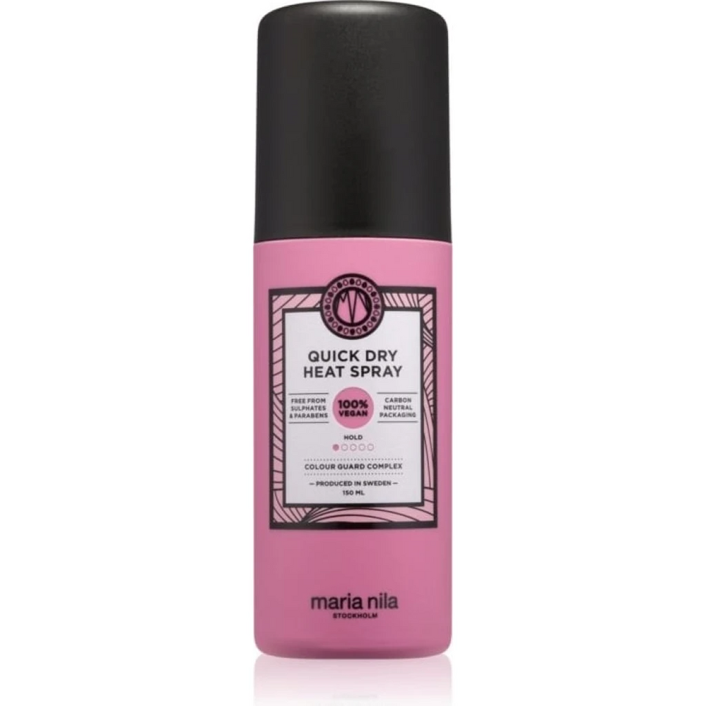 Maria Nila Quick Dry Cruelty Free – Hair Spray Unisex, For Heat Protectant, Light Hold, 150 ml