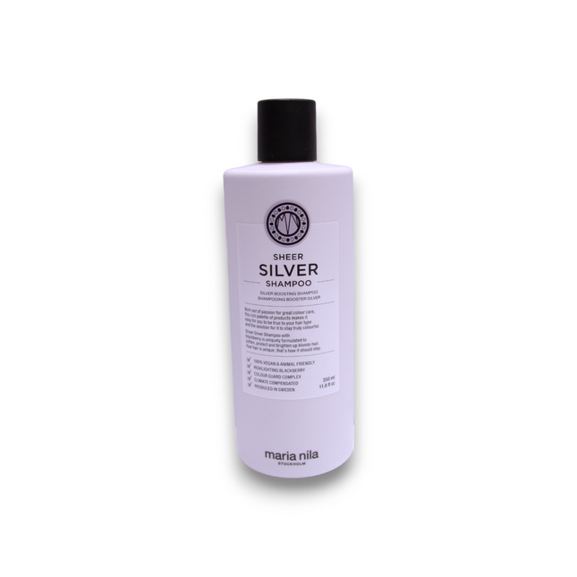 Maria Nila Sheer Silver Paraben-Free – Hair Shampoo Unisex, For Moisturizing, 350 ml