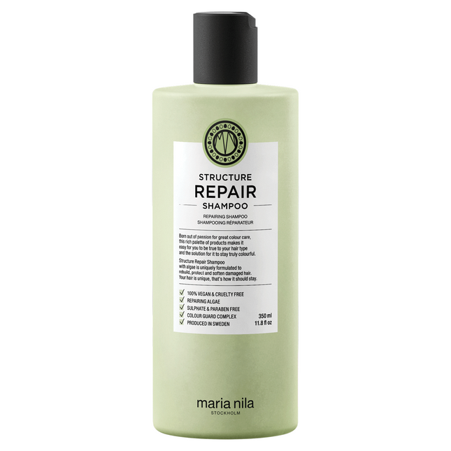 Maria Nila Structure Repair – Hair Shampoo for Women, For Repairing, 350 ml
