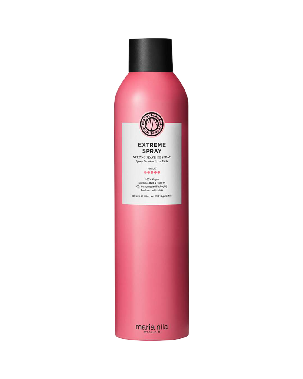 Maria Nila Style & Finish – Hair Spray for Women, Firm Finishing, Extreme Hold, 300 ml