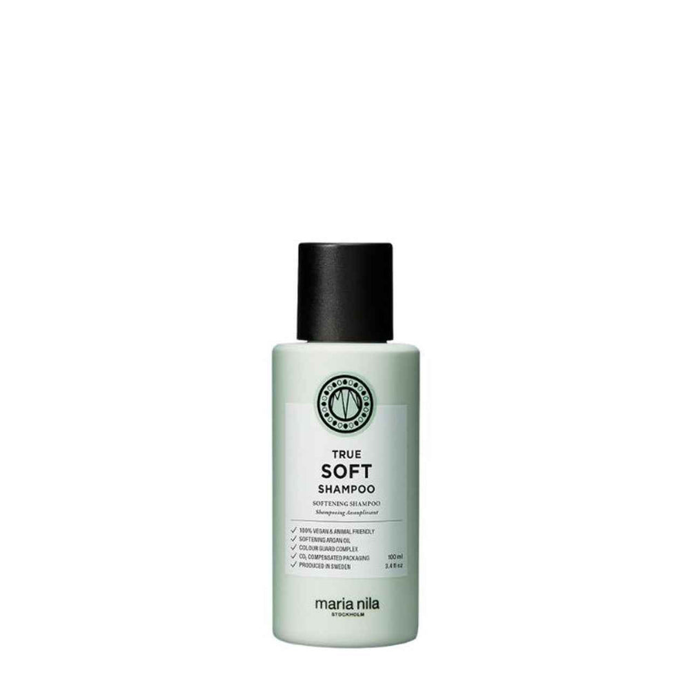 Maria Nila True Soft Cruelty Free – Hair Shampoo Unisex, For Hydration, 100 ml