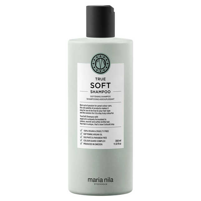 Maria Nila True Soft Cruelty Free – Hair Shampoo Unisex, For Hydration, 350 ml