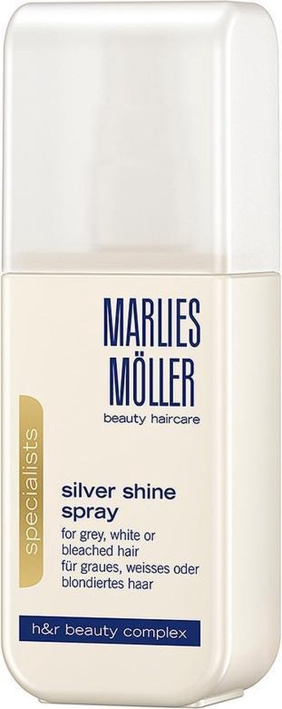 Marlies Moller Specialists – Hair Spray Treatment for Women, For Neutralisation Of Yellow Tones, 125 ml