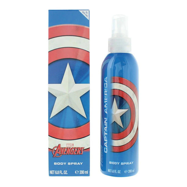 Marvel Captain America – Body Spray for Children, 200 ml