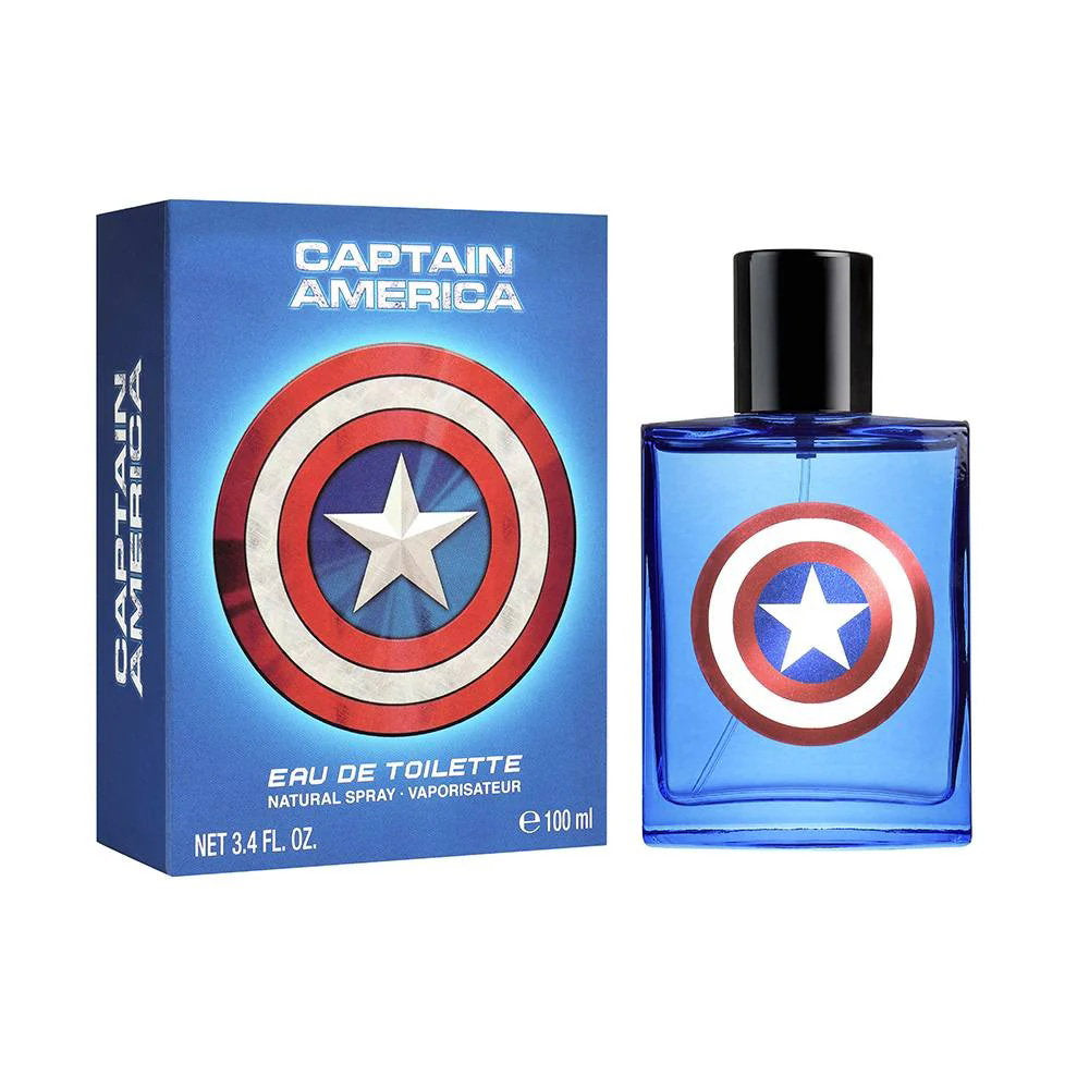 Marvel Captain America – Eau de Toilette for Men, 100 ml