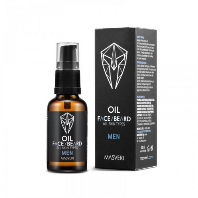 Masveri Beard Oil for Men, Paraben-Free, For Moisturizing, 30 ml