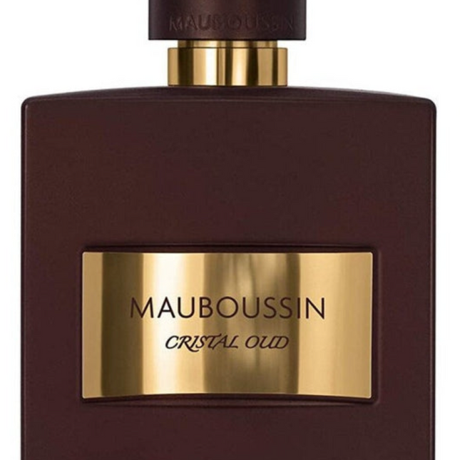 Mauboussin Cristal Oud – Eau de Parfum for Men, 100 ml