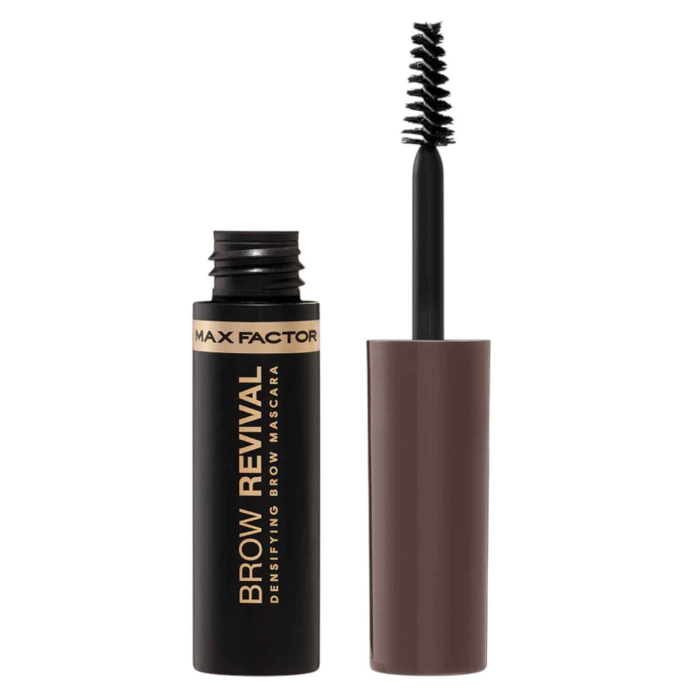 Max Factor Brow Revival Aqua Fuller thicker well-defined brows – Eyebrow Gel Unisex, 005, Black Brown, 4.5 ml