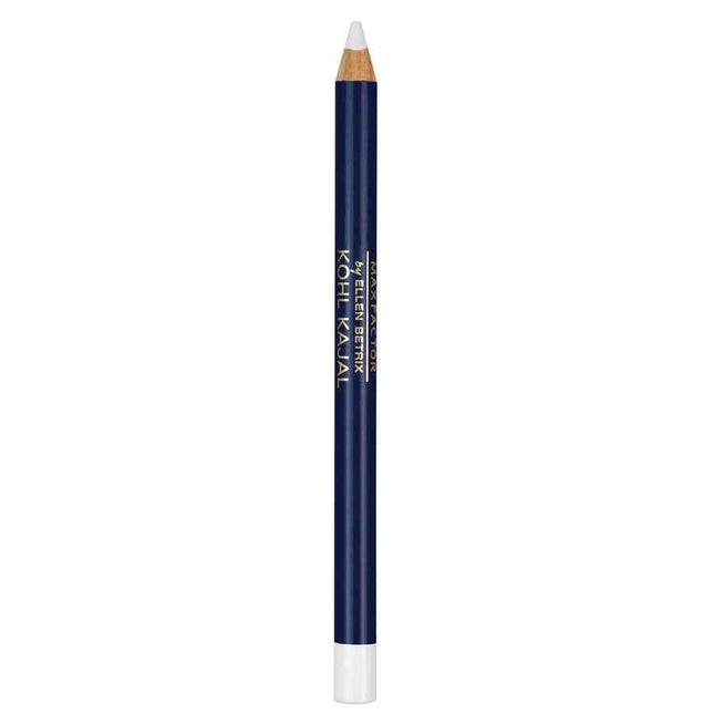 Max Factor By Ellen Betrix – Kohl Kajal Eyeliner for Women, 010, White, 4 g