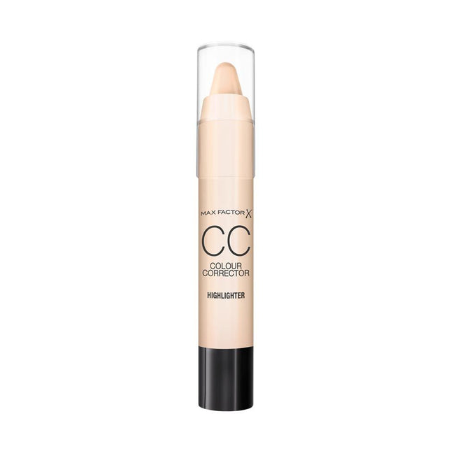 Max Factor CC Corrector & Brightener – Highlighter Stick for Women, 3 g