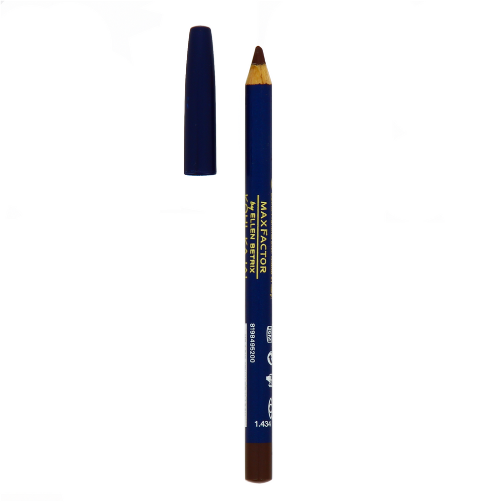 Max Factor Kohl Kajal Eyeliner for Women, Brown, 4 g