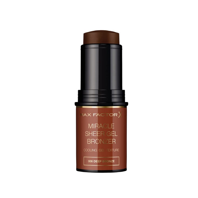 Max Factor Miracle Sheer – Blush Stick for Women, 006, Deep Bronze, 8 g