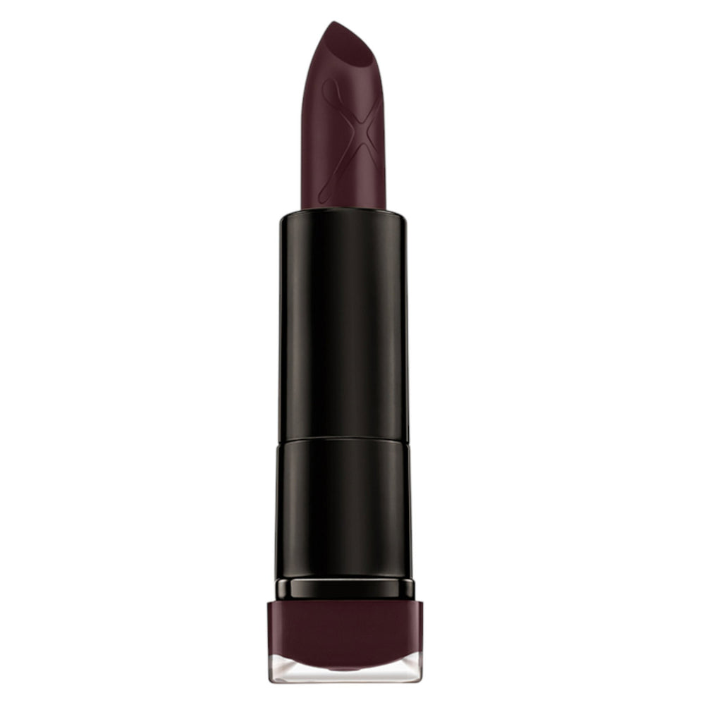 Max Factor Velvet Matte Moisturizing Matte – Cream Lipstick for Women, 65, Raisin, 4 g