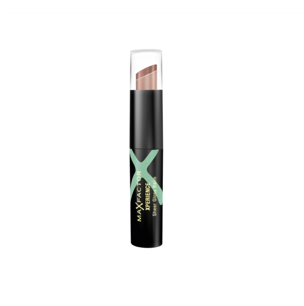 Max Factor Xperience Sheer Gloss Balm Hydrating – Lip Gloss for Women, 01, Sugared Pearl, 10 g