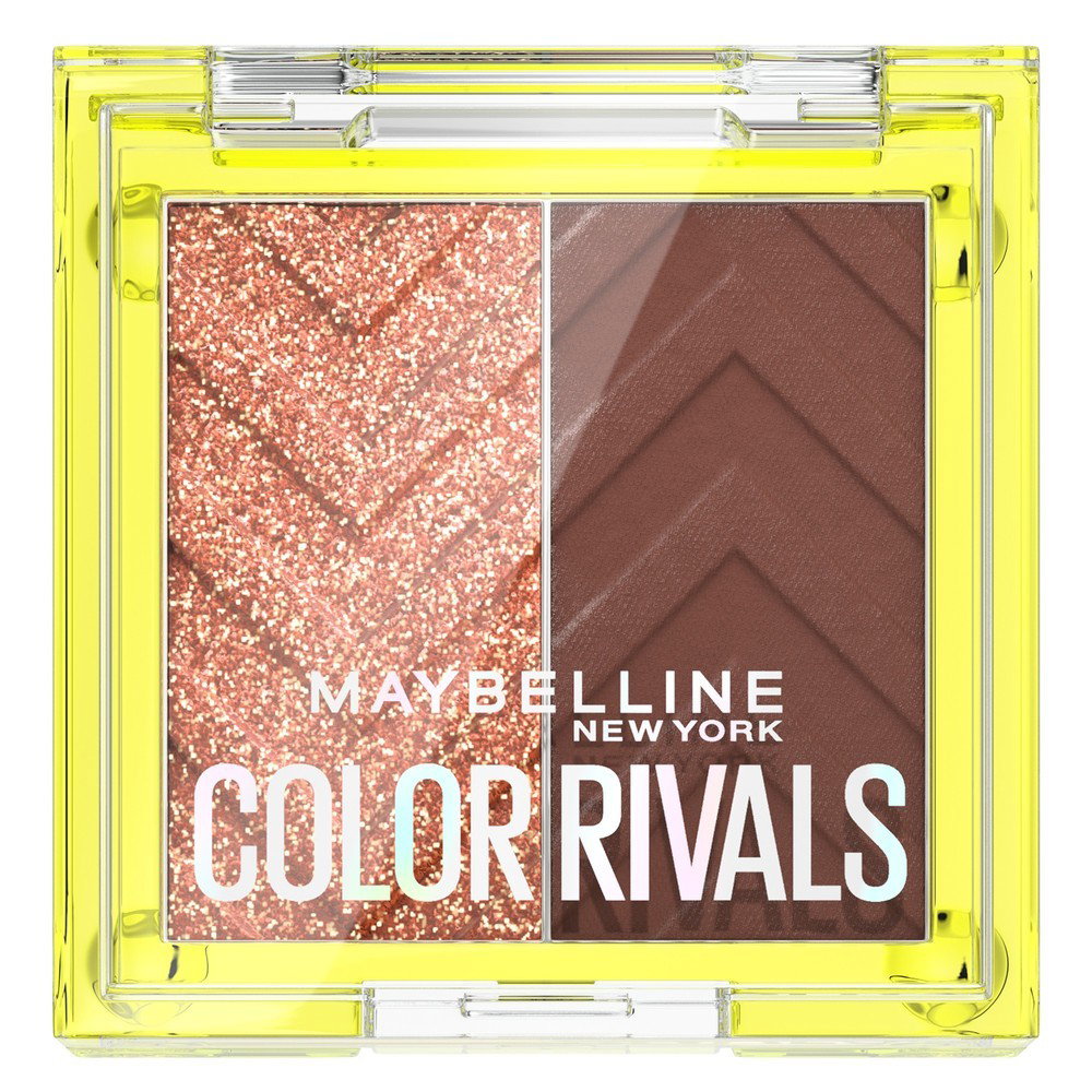 Maybelline Color Rivals Duo Palette – Eyeshadow Palette for Women, Spicy x Suave, 2, 3 g