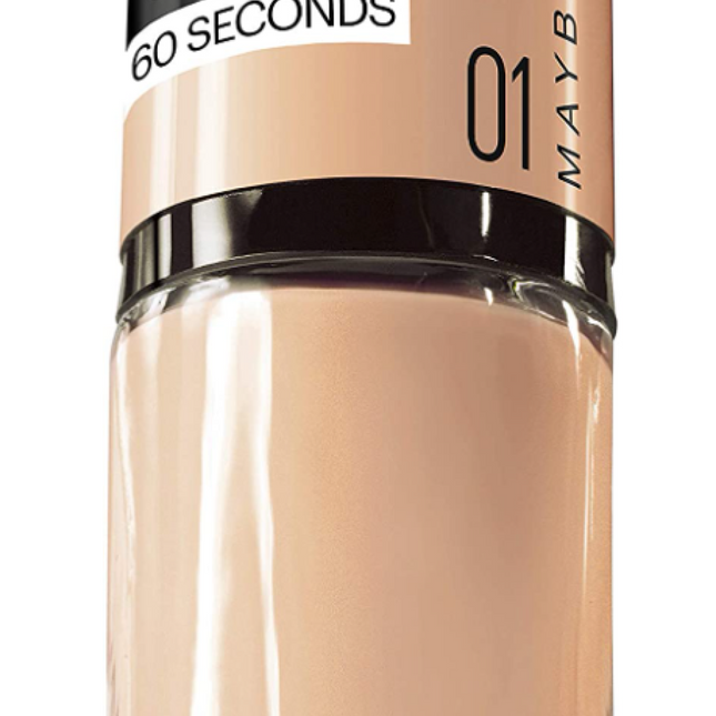 Maybelline Color Show 60 Seconds – Nail Polish for Women, Nr. 1, Go Bare, 7 ml