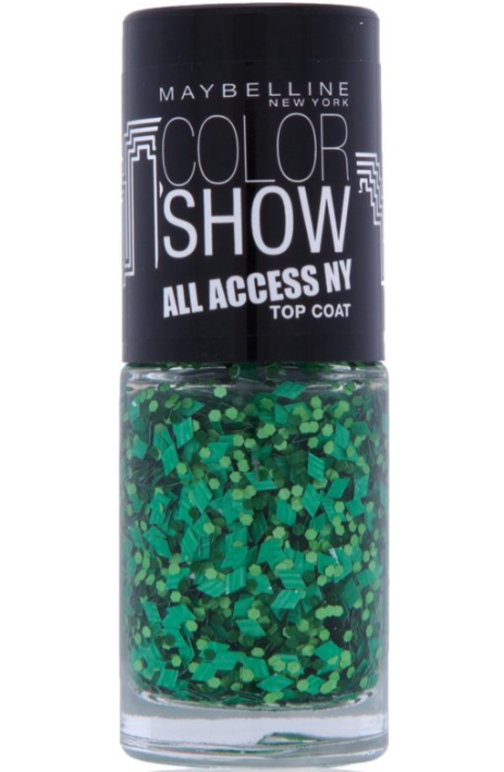 Maybelline Color Show All Access Top Coat – Nail Polish for Women, Nr. 425, Lady Liberty, 6 ml