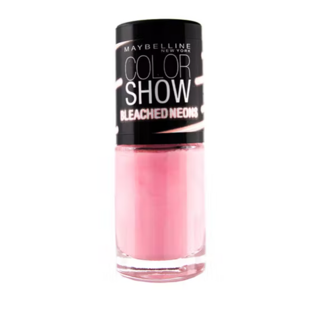 Maybelline Color Show Bleached Neon – Nail Polish for Women, Nr. 243, Tropink, 7 ml