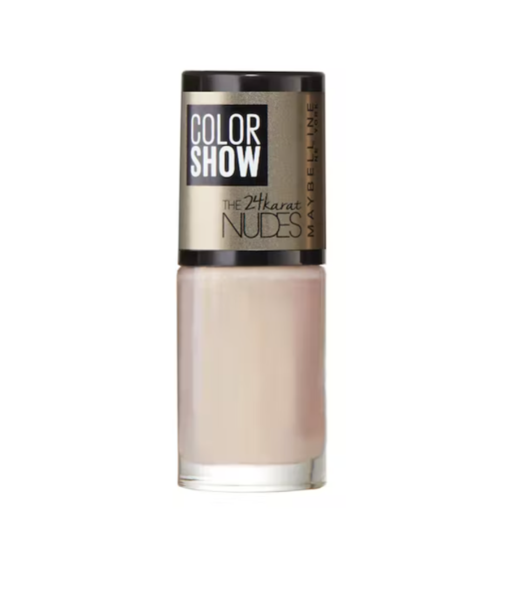 Maybelline Color Show The 24 Karat Nudes – Nail Polish for Women, Nr. 475, Diamond Silk, 7 ml
