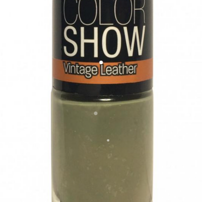 Maybelline Color Show Vintage Leather – Nail Polish for Women, Nr. 208, Sage Staple Green, 7 ml